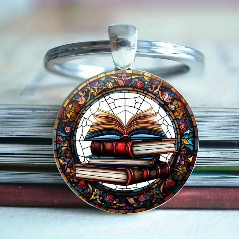 

Stained Keychain - Zinc Alloy Keyring, - For And Readers