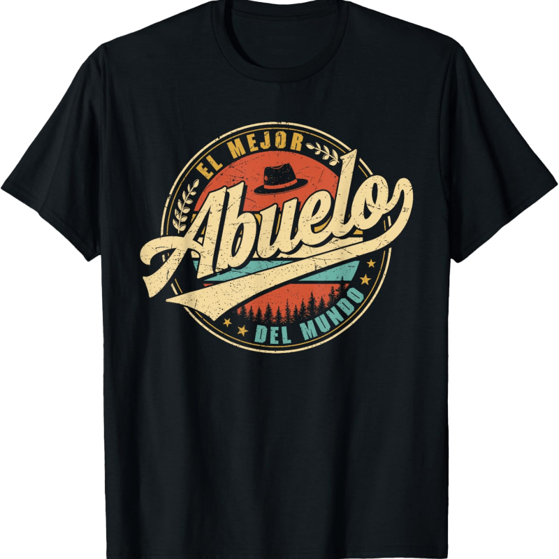 

Del Mundo Men Retro Vintage Decor T-shirt