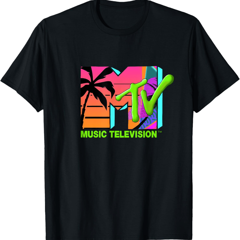 

X Mtv - The Official Mtv With Retro In Paradise T-shirt