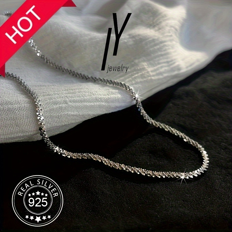 

Necklace 925 Sterling Silver For Men, New Year's Accessory
