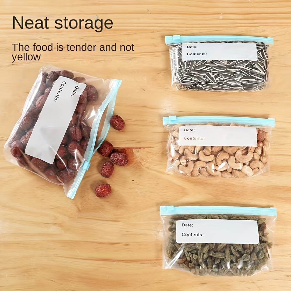 10-Pack Leakproof Reusable Vacuum Sealer Bags - PET Material Freshness Seal Food Storage Bags for Kitchen Organization