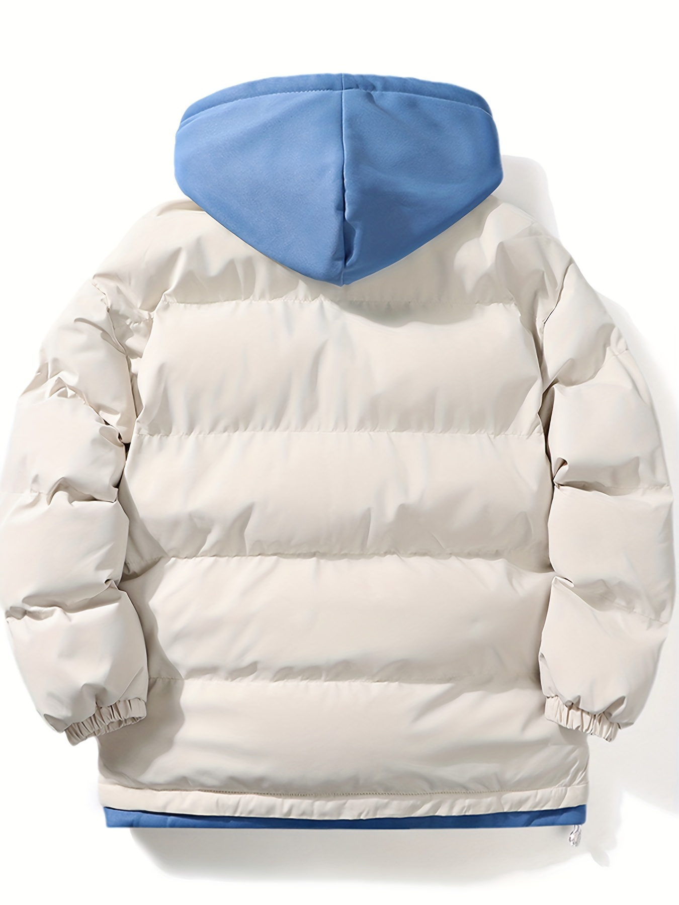 Veste d'hiver à capuche noire élégante pour homme - Chaude, isolée et épaisse pour les temps froids, à porter décontractée avec des poches, design zippé, parfaite pour les activités de plein air, vestes d'hiver pour homme