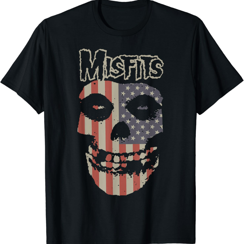 

– Skull Logo Flag T-shirt
