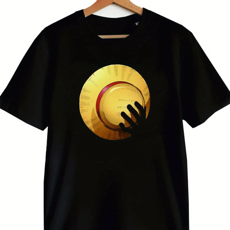 

Anime T-shirt Straw Hat Japanese Manga Graphic Shirt