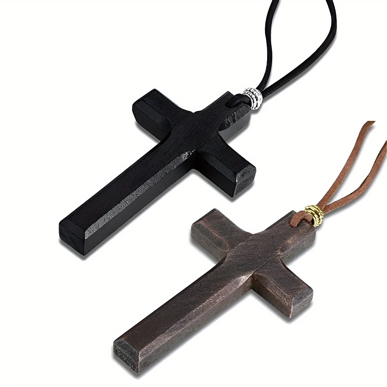 Vintage Wooden Cross Pendant Necklace Piece of Jewelry for Men And  Women Prayer And Protection, Ideal As a Gift for Outfi