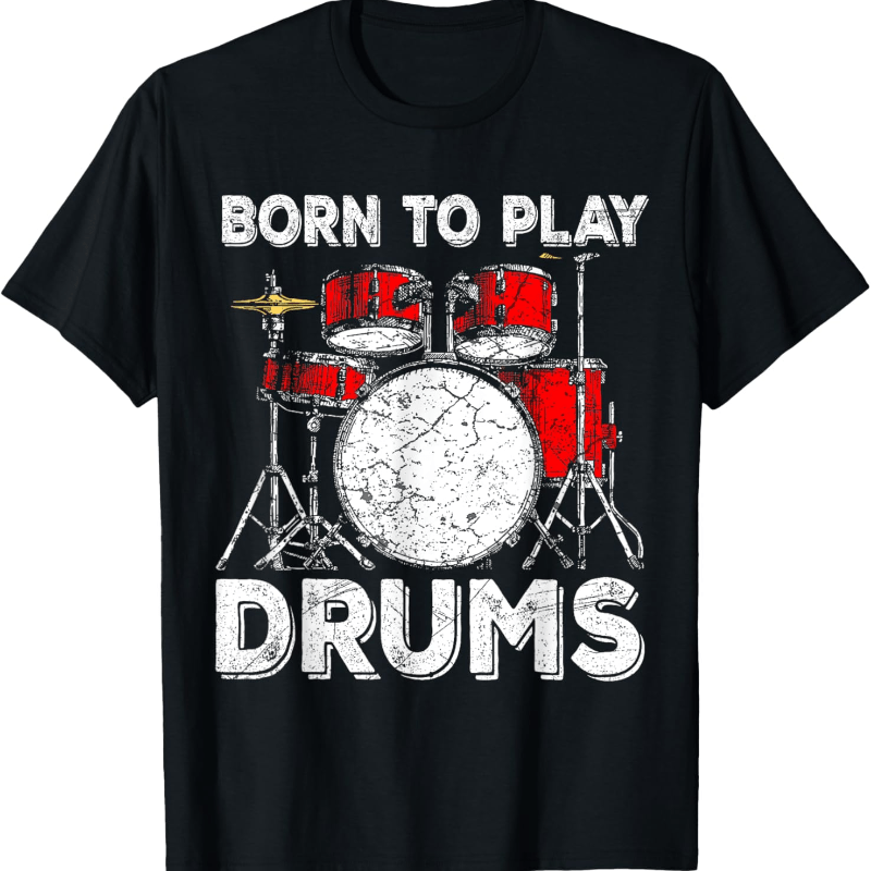 

Drumming Music Band Drummer Drums T-shirt