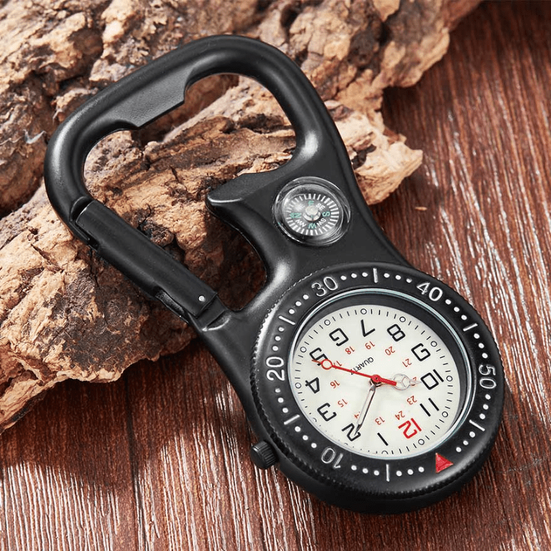 carabiner compass watch sold on Temu United States