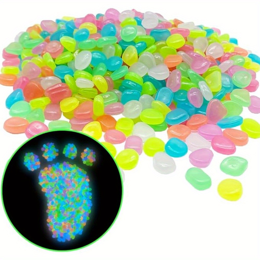 

1000pcs 17oz Glowing Stone , Decorative For , Walkways, Houseplants, , And