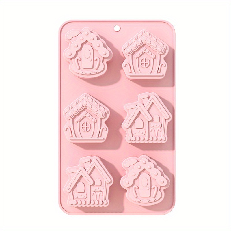 

Cake Molds, 1pc Fairy Cottage-shaped Baking Mold For Mousse, Chocolate, Biscuits - Diy Crafting, Home Kitchen Bakeware