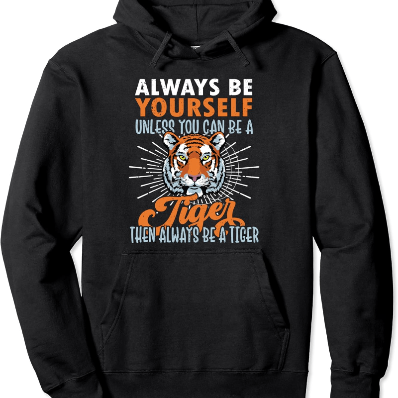 

Prairie Tiger Trendy Cotton Hooded Sweatshirt, Street Style Sweatshirt, Crew Neck Sweatshirt, Ultra Soft, Breathable, 4 Seasons Casual Hooded Sweatshirt, Perfect For Daily Wear, Casual Outings