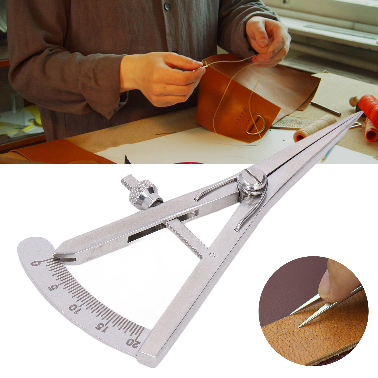 

1pc Marking Art Steel Marking For Metal, Jewelry, Woodworking, Trimming Projects And - Steel Marking
