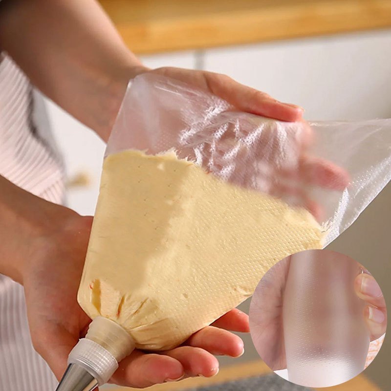 100pcs disposable piping bags for cake decorating   icing frosting bags for   cupcakes desserts kitchen restaurant essentials details 1