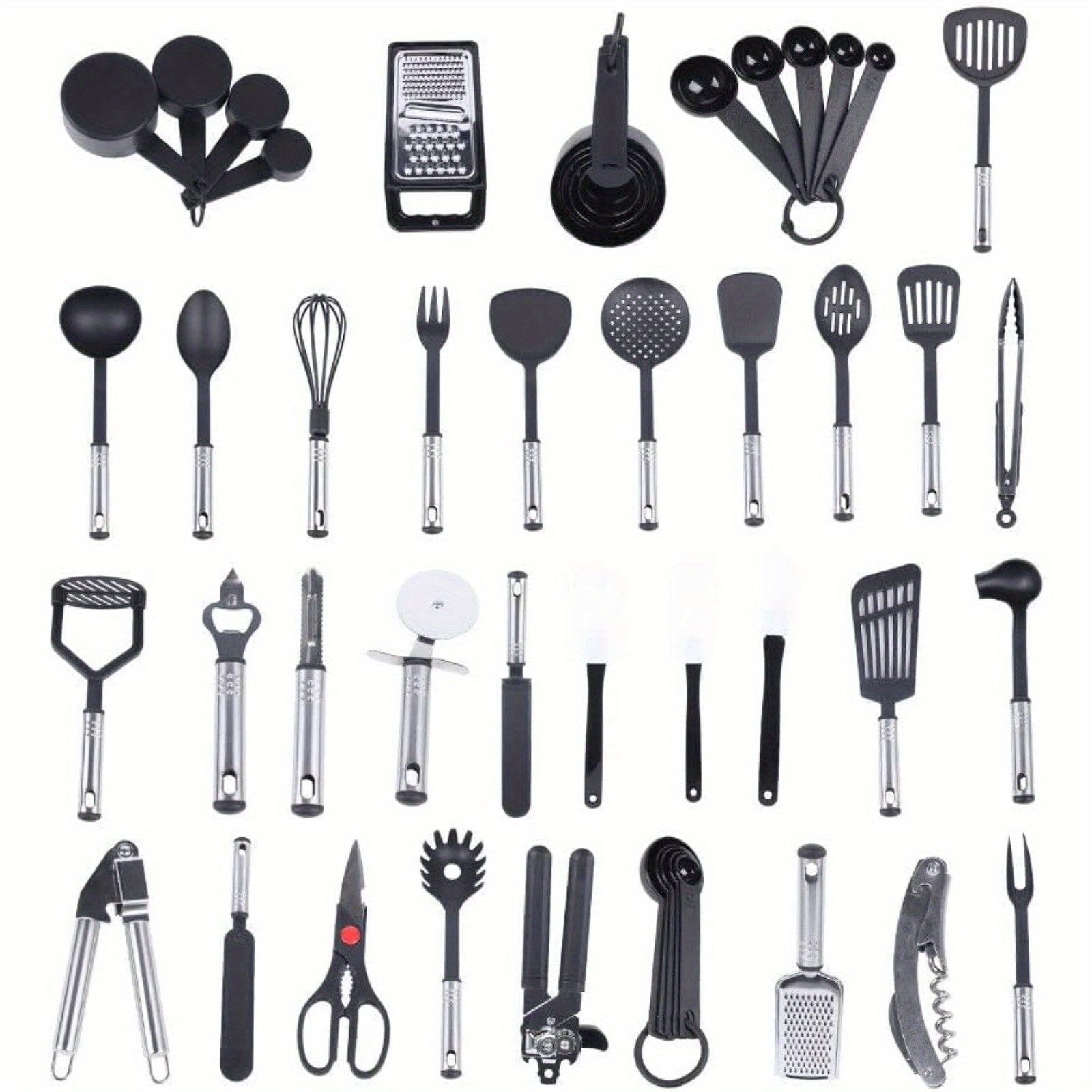 

40 Piece Kitchen Utensils Set Cooking Cutlery Cooking Spoon Kitchen Utensil Set Kitchen Cutlery Set