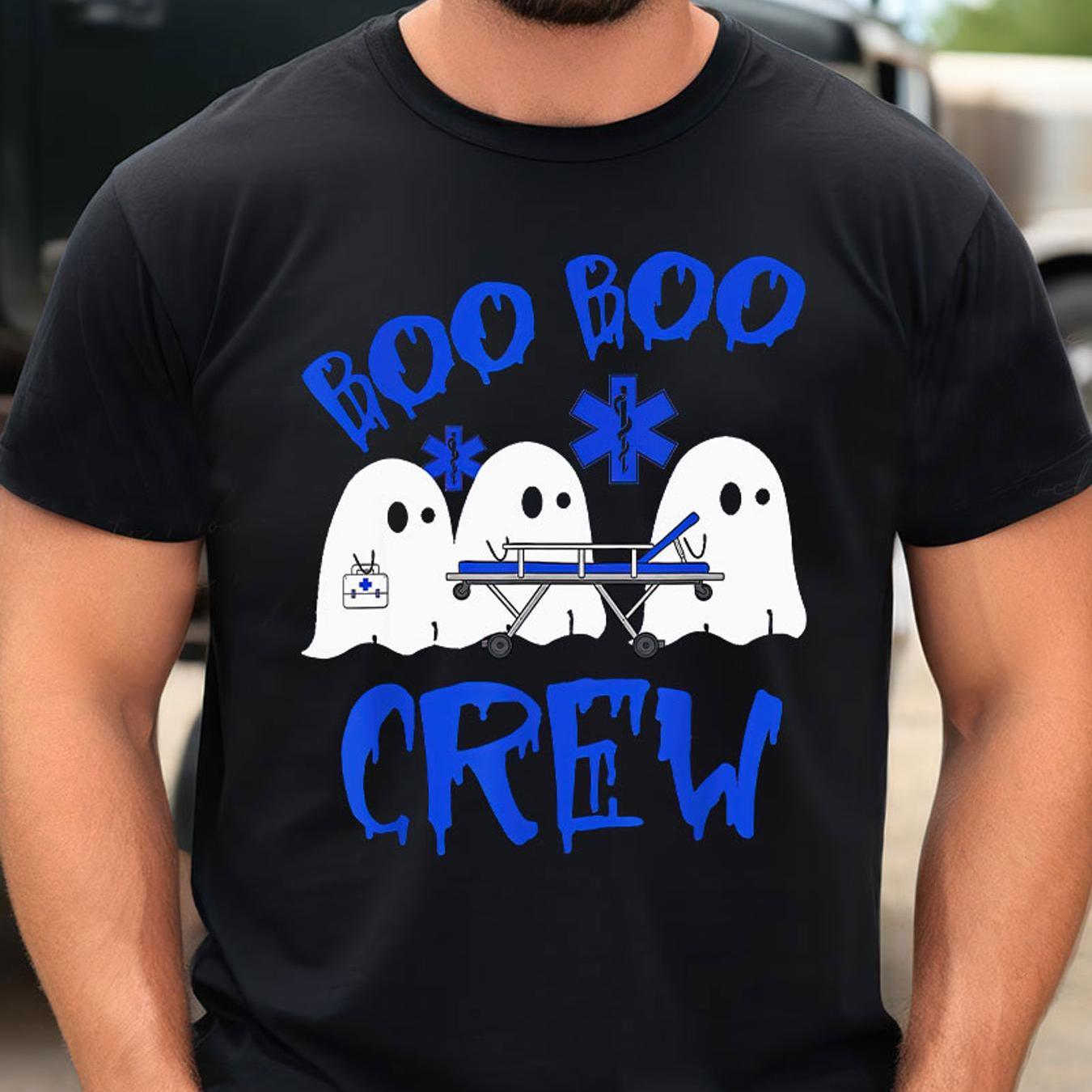 

Crew Funny Ems Nurse Cotton Printed T-shirt For Men