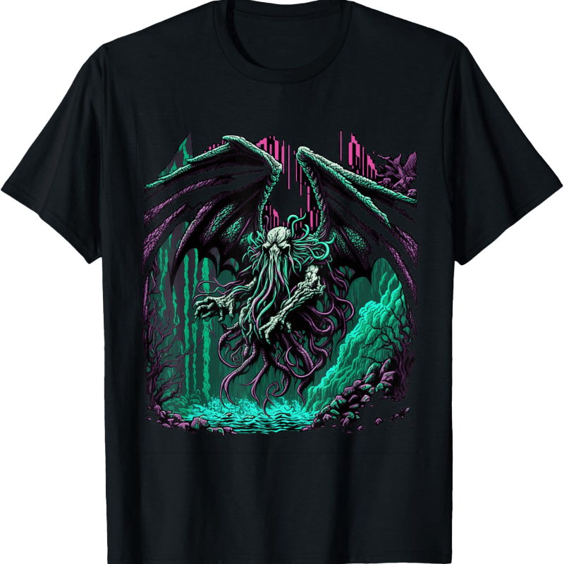 

| Horror Cthulhu Myth | Of Cthulhu T-shirt