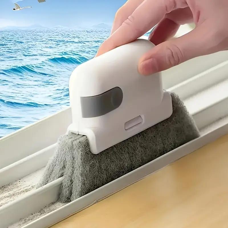 

4pcs Universal Door And Window Track Cleaning Brush-easily Clean Small Gaps And Frames To Create Spotless Homes, Cleaning Supplies, Cleaning Tools And Back-to-school Supplies.