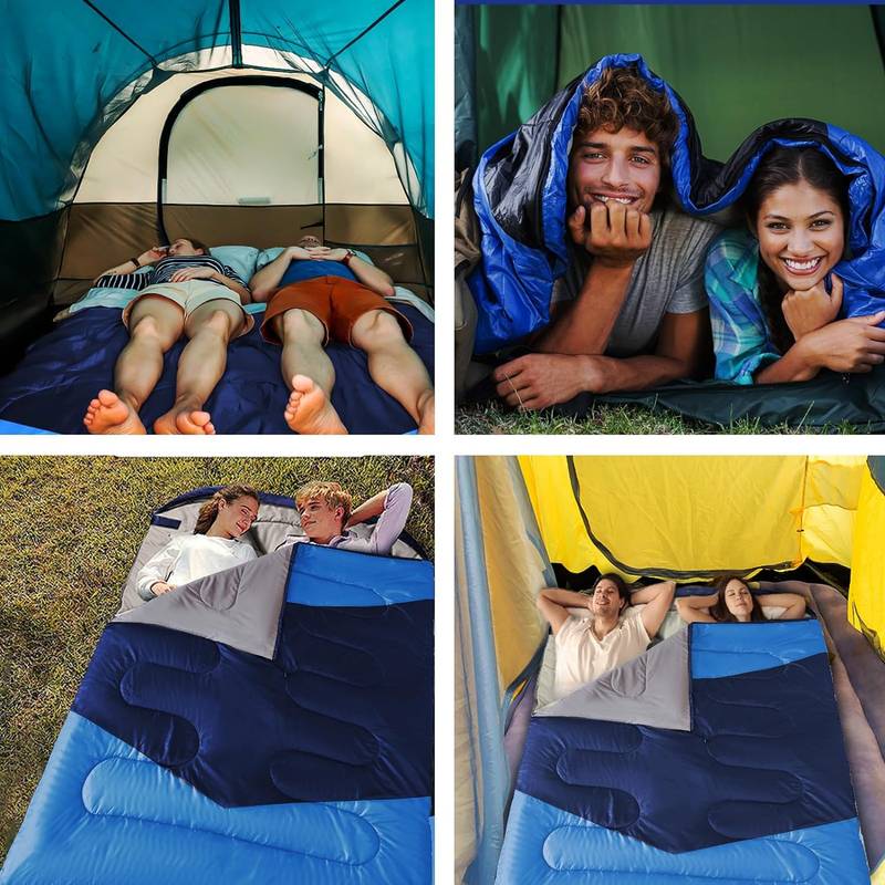 Person Tent Ohuhu Double Sleeping Bag Queen Size For Adults