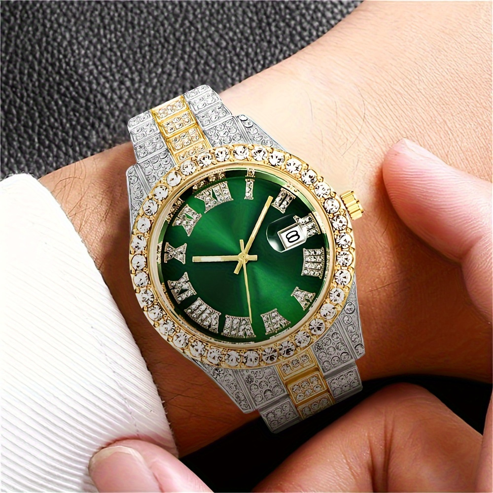 

Hot Selling Men Women Watches Luxury Golden Silvery Unisex Clock Best Gifts For