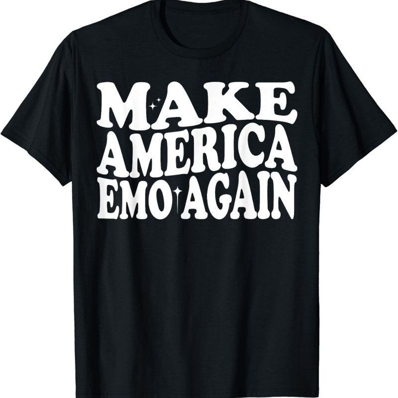 

Make America Emo Again Funny Goth Us T-shirt