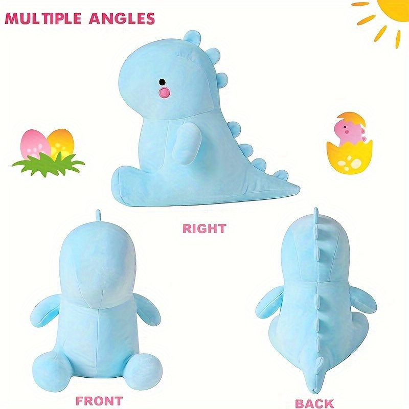 adorable dinosaur plush toy soft polyester no batteries Temu New