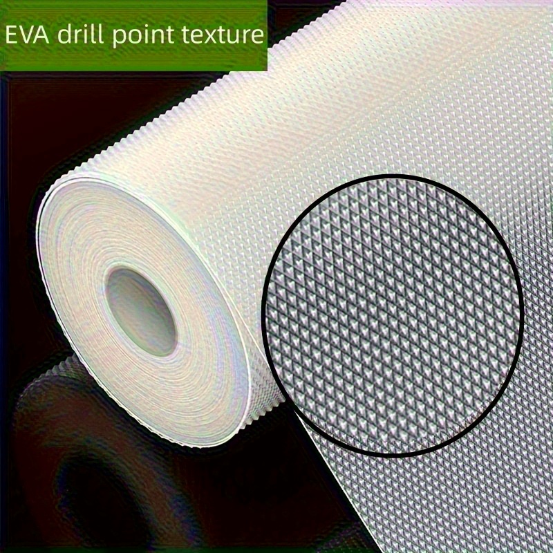 non slip plastic shelf liner roll for kitchen fridge table with daisy design multipurpose cabinet drawer mat 1 roll details 8