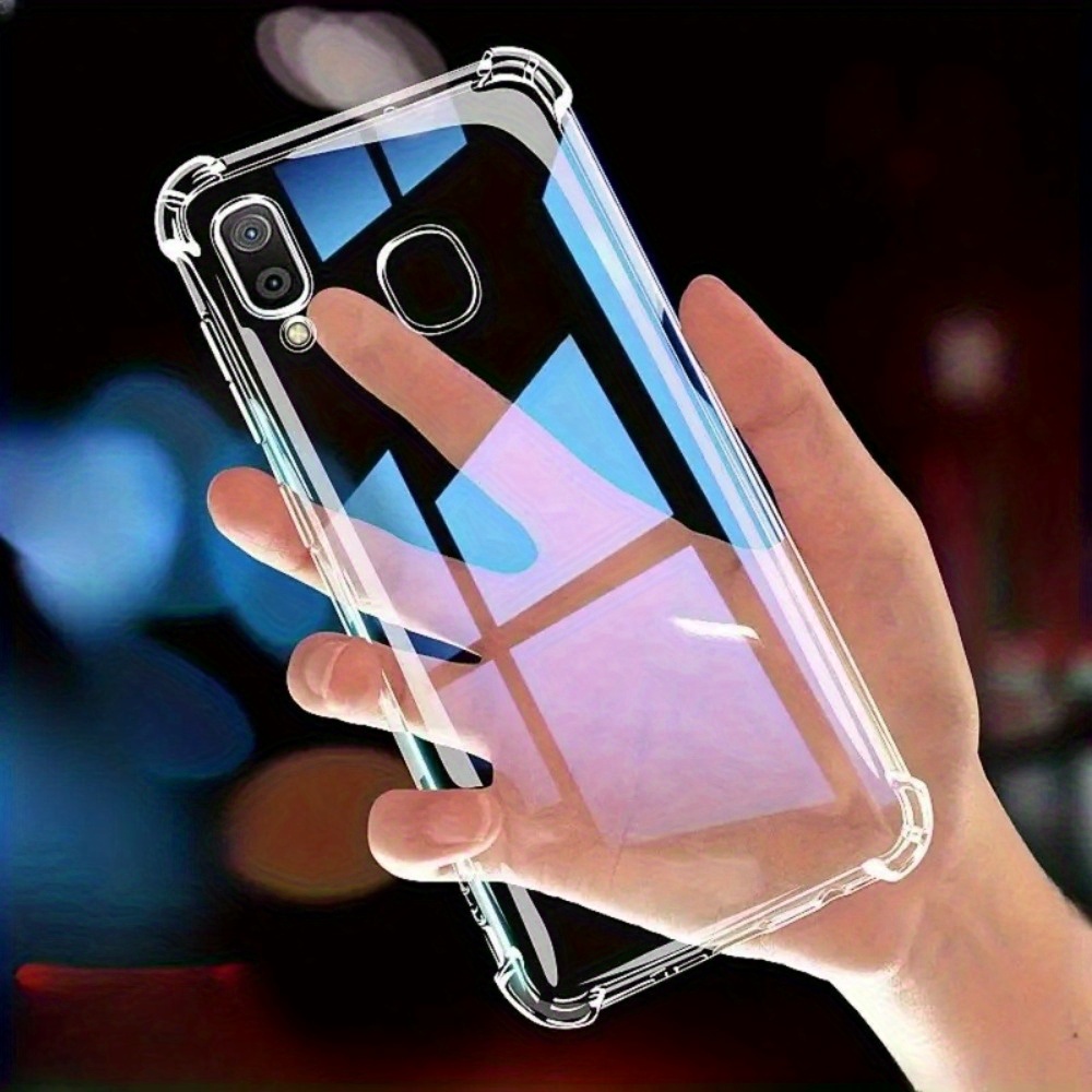 

4 Corners Phone Case For Samsung Galaxy A10/a10s/a20/a20s/a30/a20e/a30s Sm-a305f - Ultra-thin, Lightweight, Scratch-proof, Non-slip, Smooth Surface, Transparent Soft Shell Cover