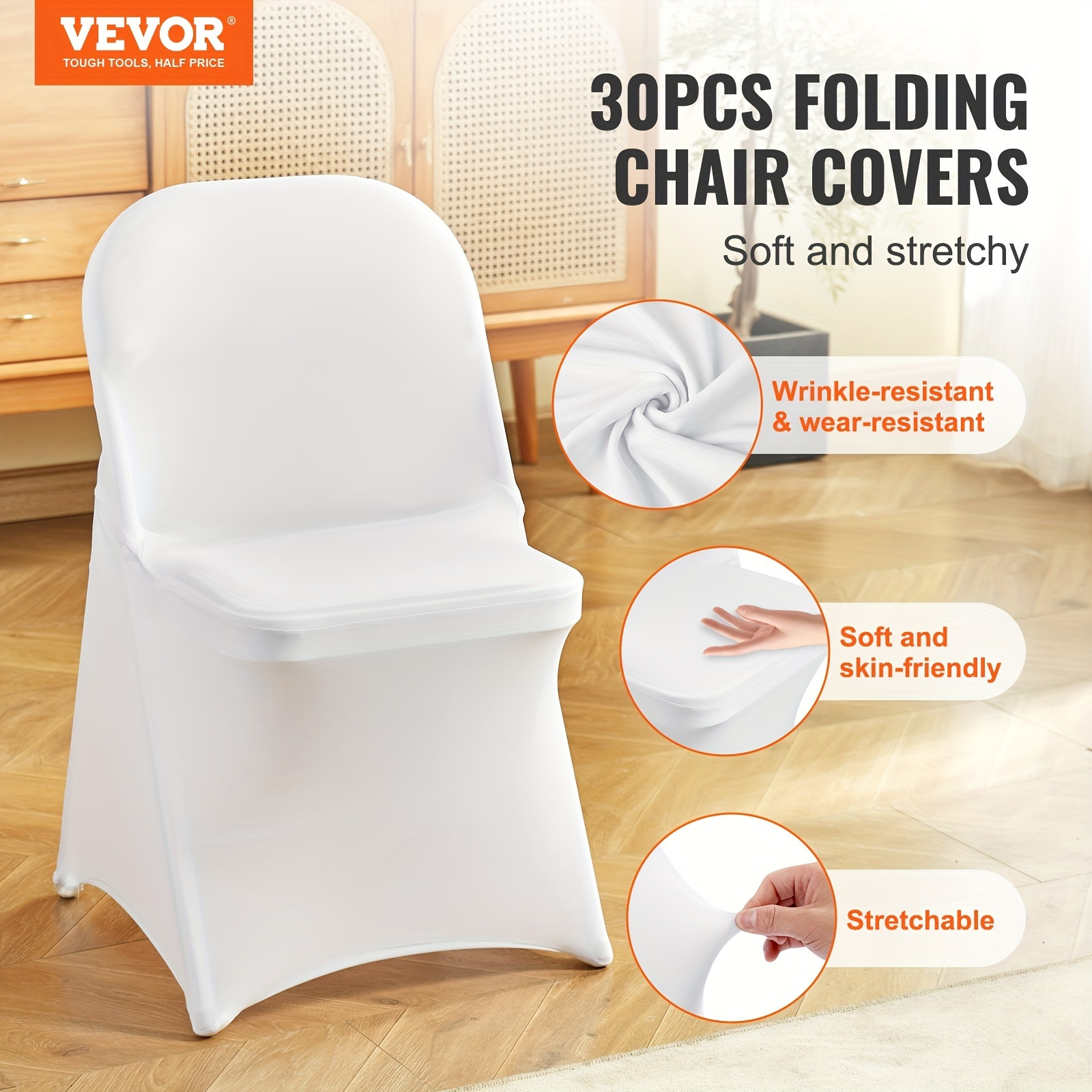 

Chair Covers, & Removable Slipcovers For Chairs, For Weddings, Parties & Dining