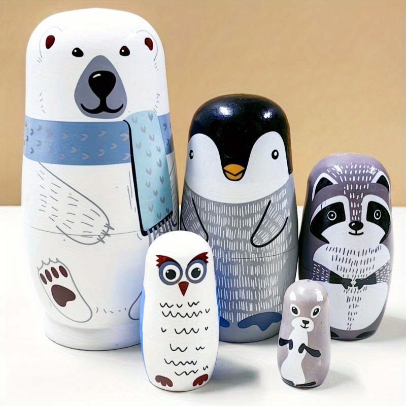 

Wooden Nesting Dolls - Christmas, , Thanksgiving & Birthday Gifts | Decor & Educational Toy Set