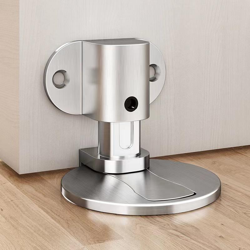 

1pc Invisible Floor Door Stop: Anti-collision, Anti-bumper Buckle, Mute Door Suction, Home Invisible Door Suction , No Strong Magnetic Door Stop, , Plug Door - Industrial Grade Metal