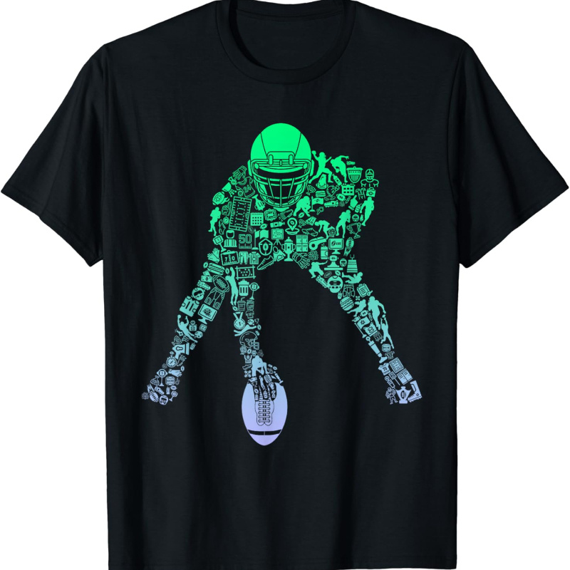 

Football Center Tshirt For Football Player | Boys