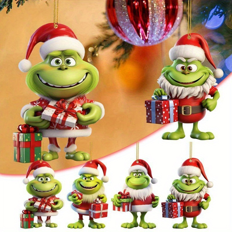 

4pcs " Christmas Ornaments - & For Decor