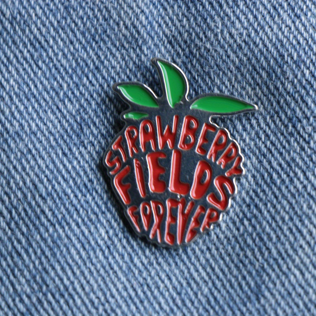 

Forever Enamel Lapel Pin - Alloy Brooch For Backpack, Jacket, Decorative Fashion Accessory - Gift For Friends, No Plating, Suitable For All Seasons