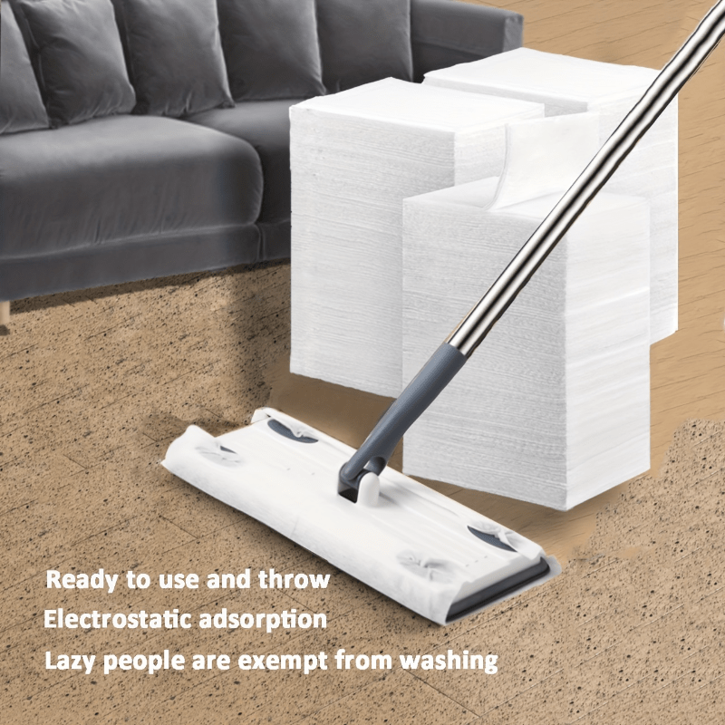 

Count Dry Sweeping Cloths, Dry Mop Refills, Sweeper Dusting Disposable Duster Refills Mop Pads, Floor Head Replacement