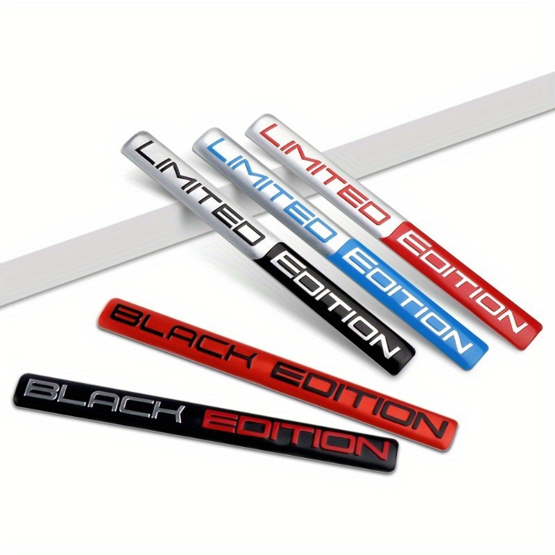 3d обмежене видання значка-стікер - підходить для високоякісних алюмінієвих автомобільних декалей,  , синій,  ,   -   для модного сучасного дизайну   типів транспортних засобів, блискучі авто Опис товару 7