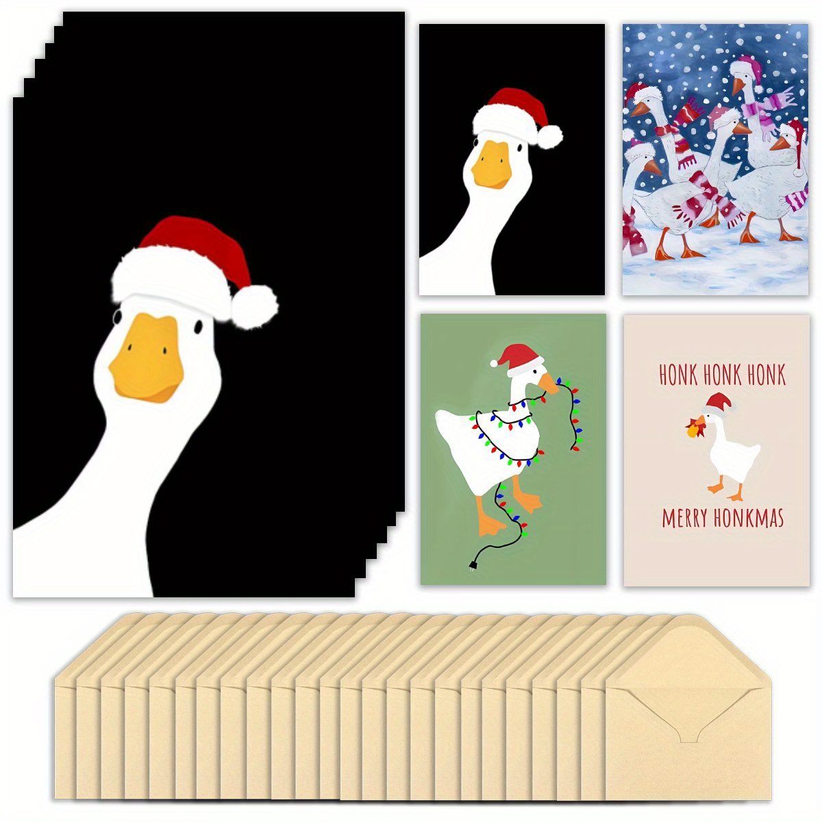 

24pcs Christmas & Greeting Set - , Envelopes For , , - For , , And