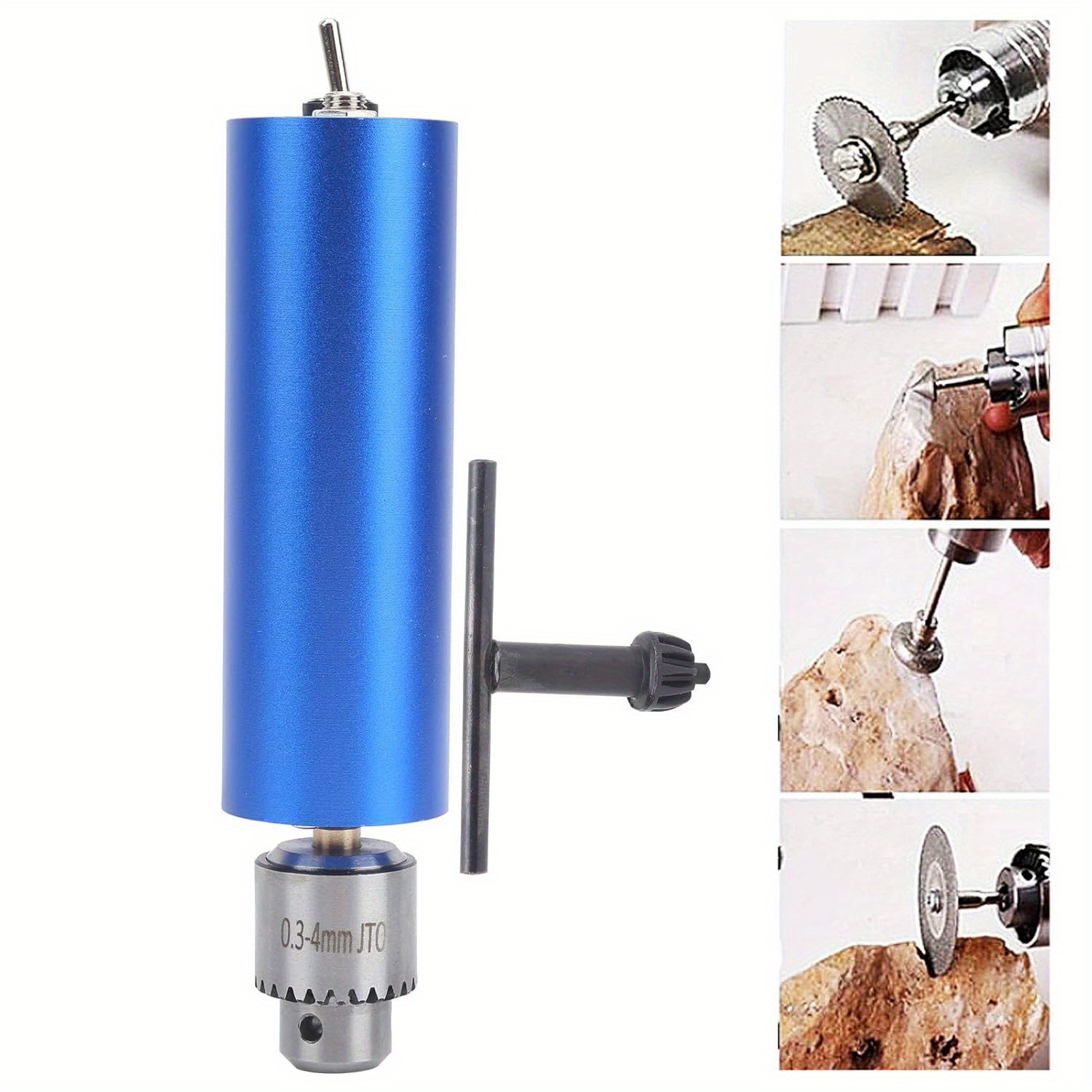 

Hand Drill, Hand Drill Micro Adjustable Aluminum Alloy Hand Portable Wood Cutting Grinder Micro Machines Diy Grinder Kits For Wood Cutting, Carving And Polishing Hand Drill Mini Drill