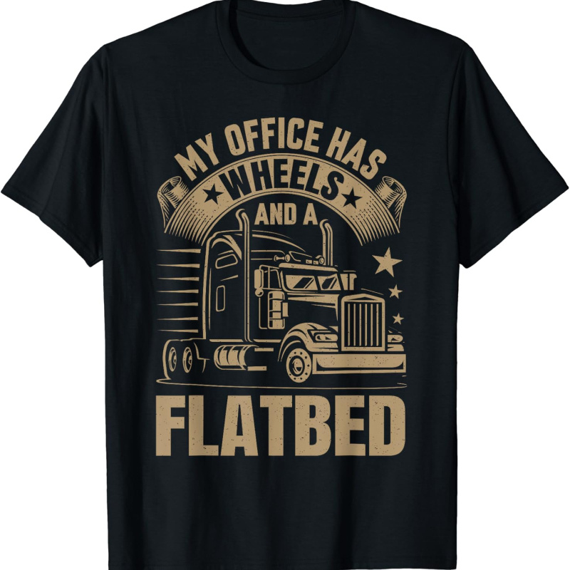 

Cdl Trucker Funny Semi Truck Driver Cdl Certified Trucker T-shirt