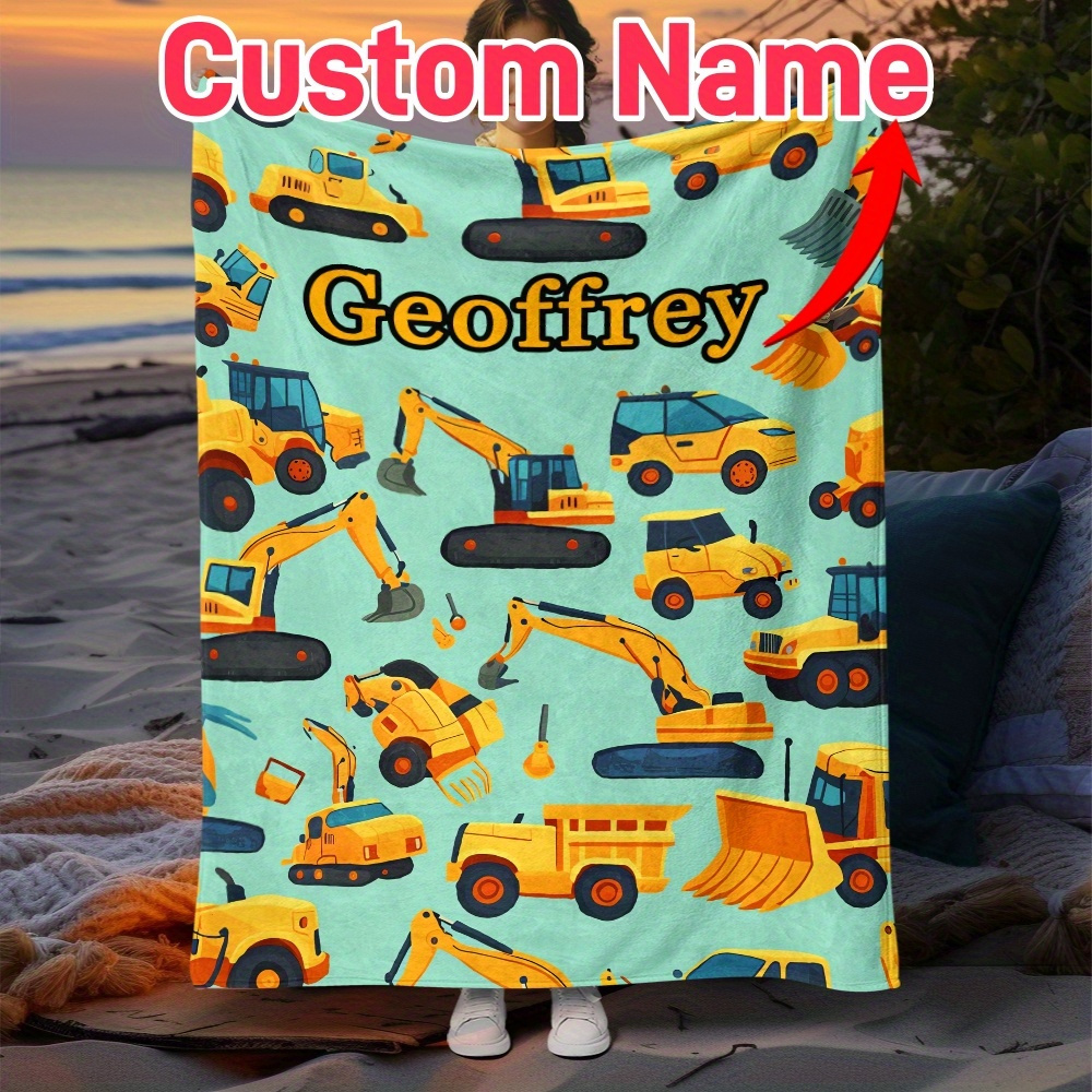 

Boys' Blanket - Personalized , & For , Bed, , Camping -