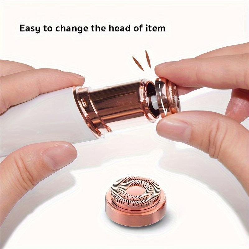 

Iron Hair Removal Device Replacement Head, Compatible With Facial Hair Trimmer, , Uncharged