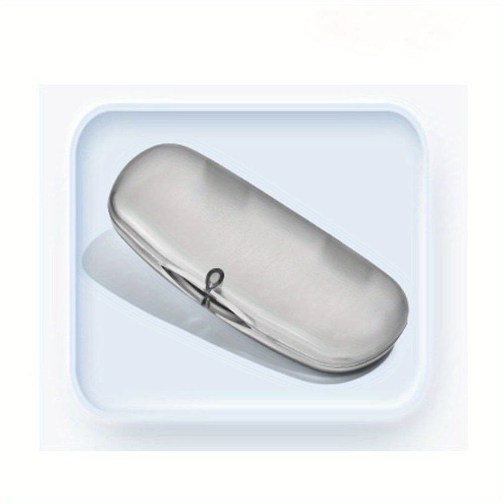 1pc Fashionable, Sturdy, And Portable Eyeglass Case, Minimalist Eyeglass Case, Simple And Fresh Eyeglass Case, Suitable For Daily Storage