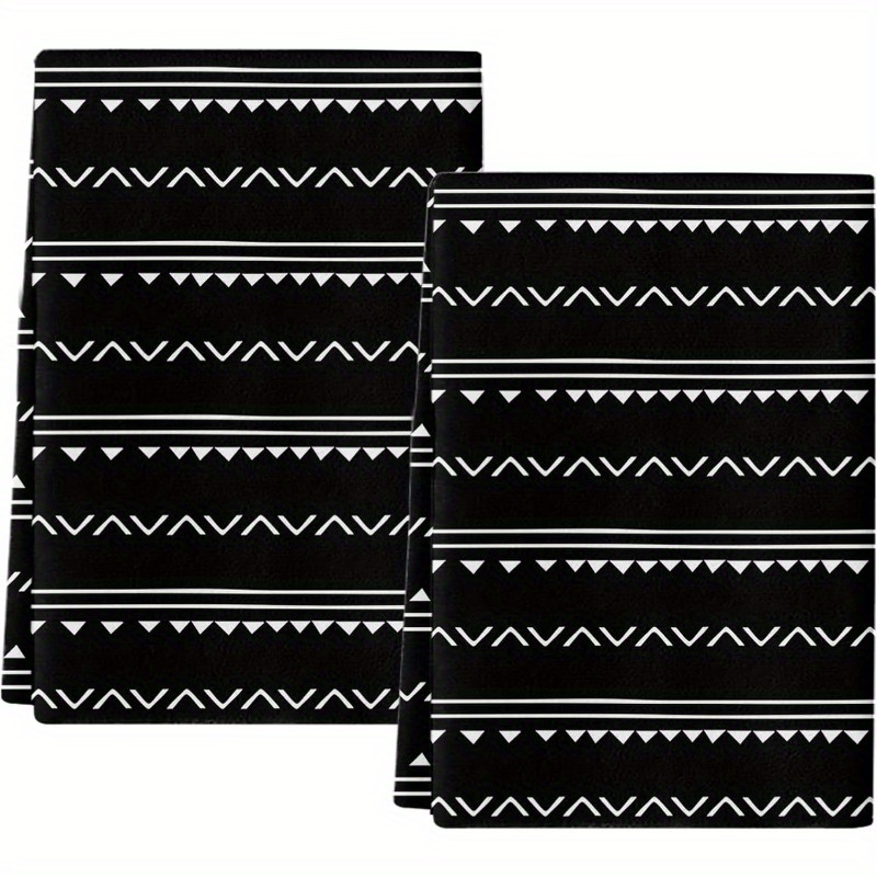 

2 18 X 26 Towels Tea Towel Dish Towel And Reusable Cleaning Cloth Bathroom Bar