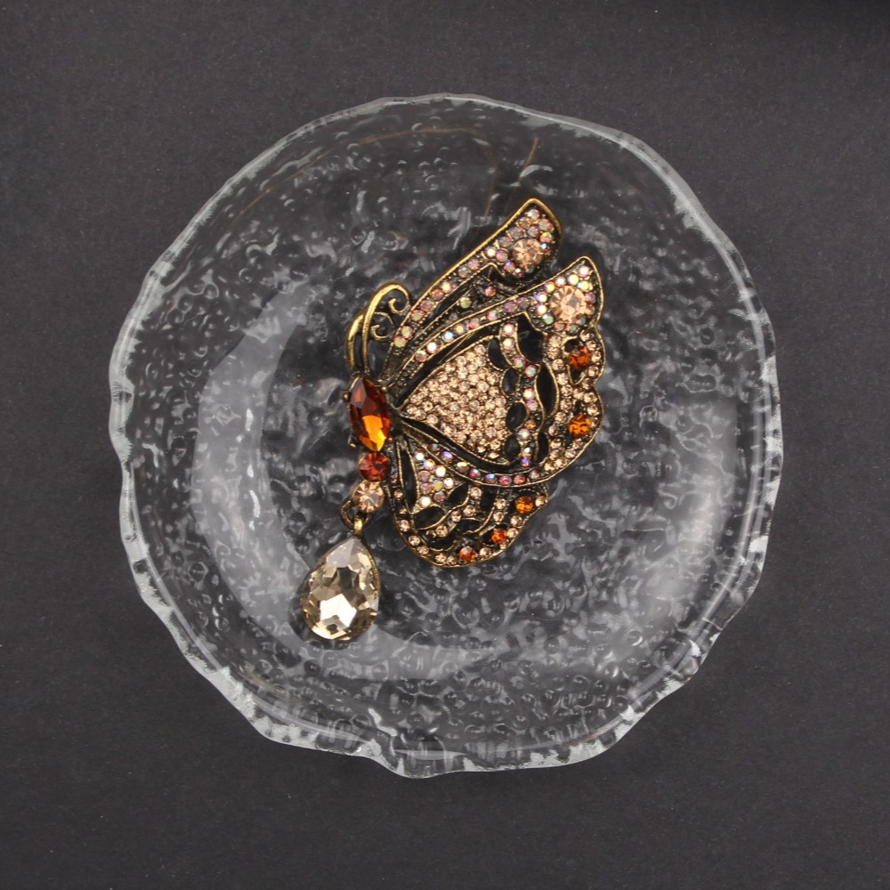 элегантная брошь с висящей слезой и металлической фигурной булавкой для женщин, банкетных и официальных мероприятий, детали 2