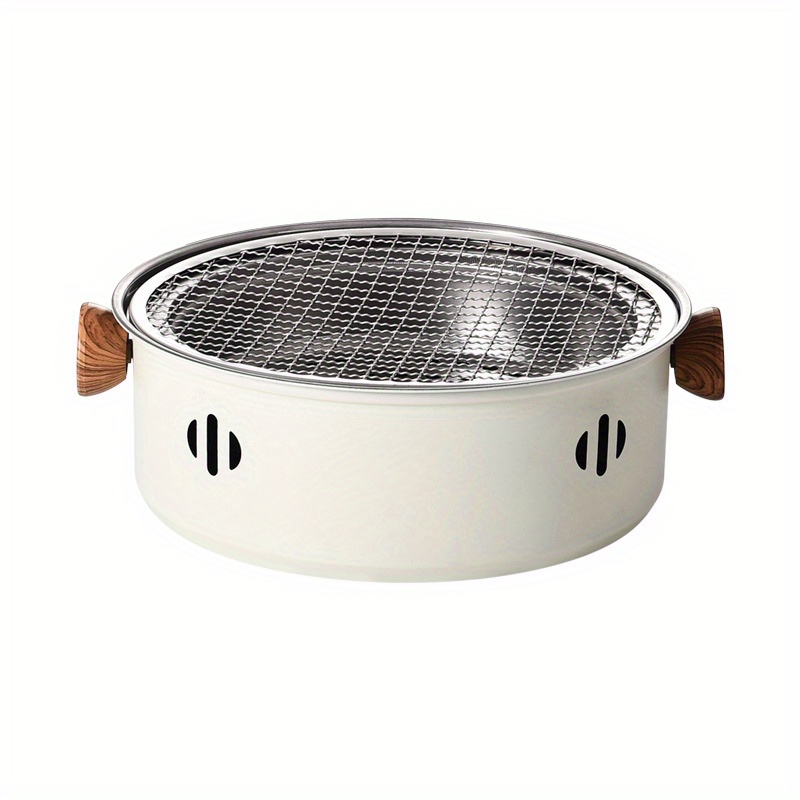 smokeless charcoal grill portable outdoor bbq tea cooking stove   camping picnics details 7