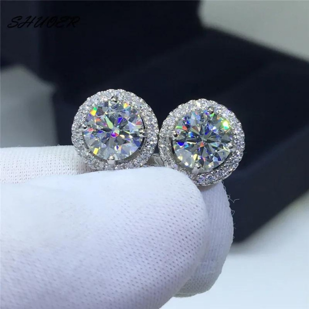 TEMU Stud Earrings Fashion Classic Ear Jewelry Christmas Gift For Men Ear Hook Earrings Statement Earrings Ear Clip Hoop Earrings Valentine's Day Gift