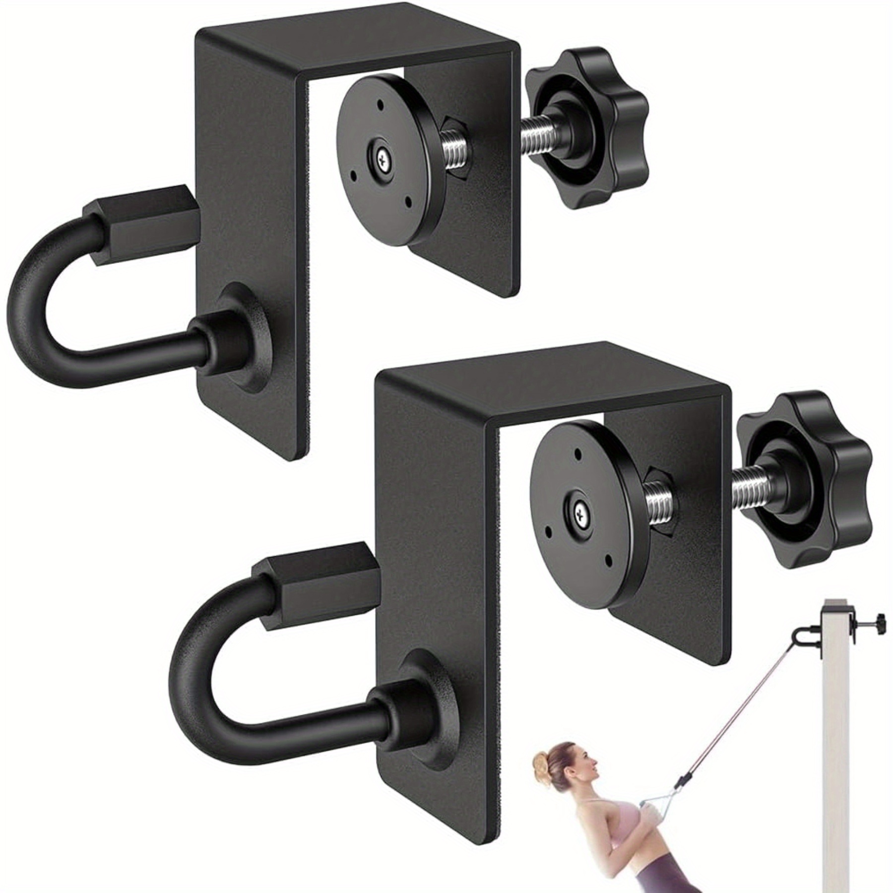 TEMU Kipika Door Anchor For , Heavy Duty Door Anchor Attachment, Workout Door Mount Anchors For Body Weight Straps, Strength Training, Physical Therapy Exercise, Home Gym
