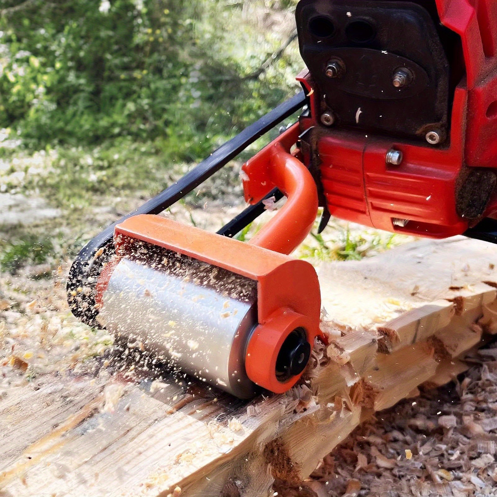 

Orange Log Debarker, Log Debarking Tool For And Stihl As Chainsaw Debarker Attachment, Debarker Tool Main For Log , Sawmills, Home (machines Not Included)