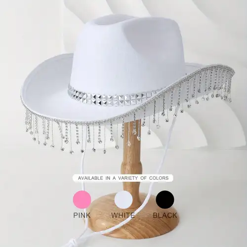 sparkly cowboy hat sold on Temu United States sparkly cowboy hat sold on Temu United States