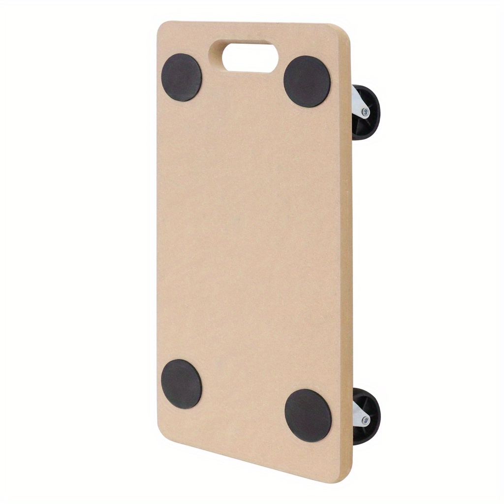Roller Board Transport Roller, Pack Of 2, 200 Kg Load Capacity Per Platform With 360° Wheel, Hung On The Wall For Moving Furniture Transport