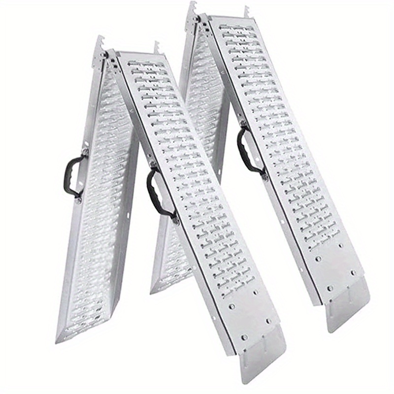 E-shop Zwei Rollfelder, jede mit einer Kapazität von 400 kg, faltbar konzipiert für einfache Lagerung und Nutzung mit Motorrädern und Anhängern