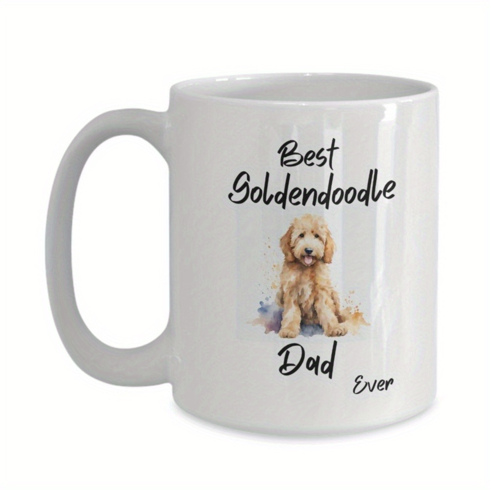 

Goldendoodle Dad, Dog Mug, Love Dogs, Coffee Cup, Dog Dad, Doodle Dog Lover, Birthday, Gift, Anniversary, Fathers Day, Perfect Blend Of For Your Morning Coffee Or Tea | Reusable Cup For Home Or Office